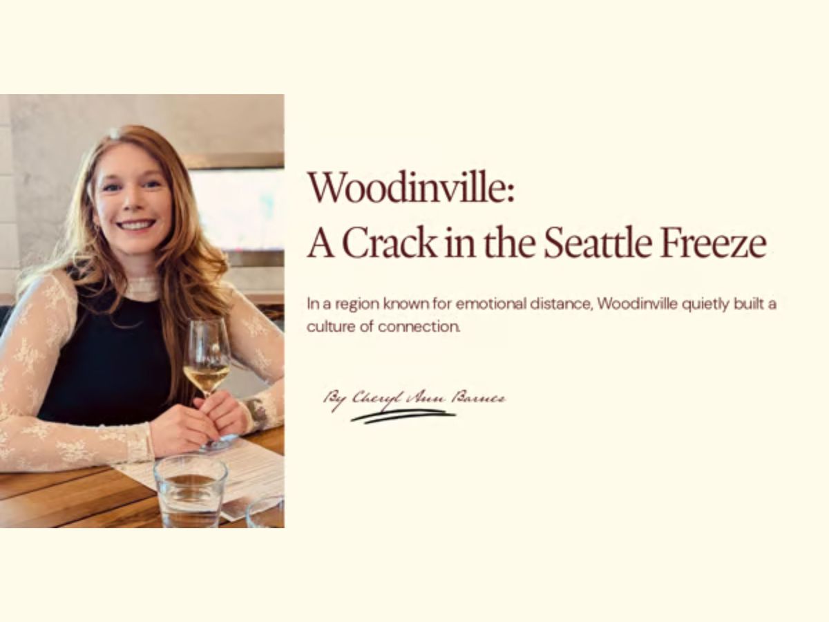 Woodinville: A Crack in the Seattle Freeze