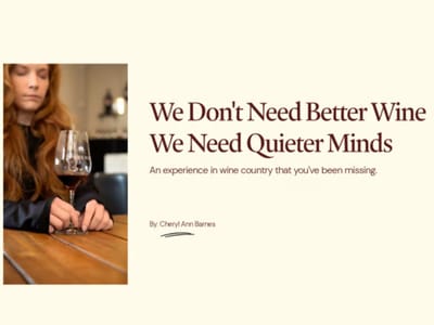 The Stillness Wine Has Been Waiting For
